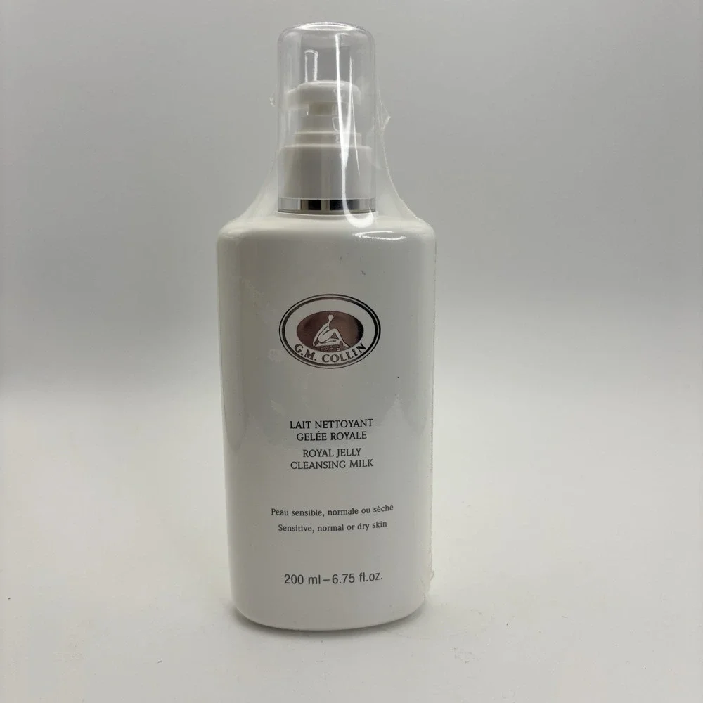 G.M. Collin's Royal Jelly Cleansing Milk Sensitive Normal Or Dry Skin 200 ML 6.7